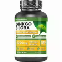 Vitastrong Ginkgo Biloba 6000 mg – Konzentriertes Extrakt für Gedächtnis & Durchblutung