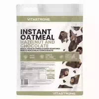 Vitastrong Instant Haferflocken Haselnuss & Schokolade 1 Kg, Proteinreiche Energie