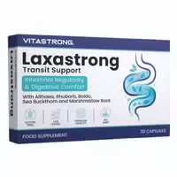 Vitastrong Laxastrong 30 Kapseln, Für Darmregelmäßigkeit & Verdauungswohlbefinden