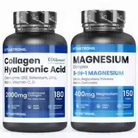 Vitastrong Magnesio 5 in 1 & Collagene Acido Ialuronico – Pelle E Benessere