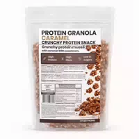 Vitastrong Protein Granola Karamell Hoher Proteingehalt & Reich an Ballaststoffen