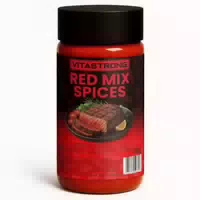 Vitastrong Red Mix Gewürze Würzige Mischung Mit Paprika Und Chili Für Extra Geschmack