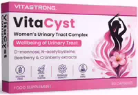 Vitastrong Vitacyst D Mannose Nac Cranberry & Bärentrauben Tabletten für die Harnwege