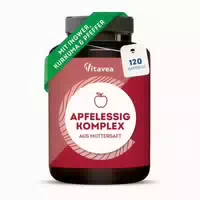 Vitavea Apfelessig Kapseln 1500 mg aus Muttersaft 120 st