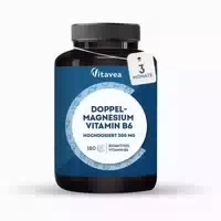 Vitavea Doppel Magnesium Vitamin B6 Kapseln 180 St