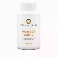 Lysin 600 Mg Plus Zink 10 Mg Kapseln
