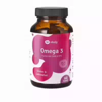 Vitelly Omega 3 – Fischöl mit Dha & Epa – Hochdosiert