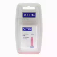 Vitis Zahnfloss Gewachst Mit Fluorid Und Minze 1 St