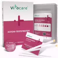 Vitocare Keton & Keto Teststreifen | Ketose Selbsttest | Großpackung