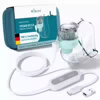 Vitocare Vitoair Go 2 0 Inhaliergerät mit 2 Masken & Reisebox