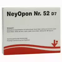 Neyopon Nr 52 D 7 Ampullen 5x2 Ml Ampullen