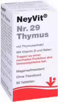 Neyvit Nr 29 Thymus 60 Magensaftresistente Tabletten