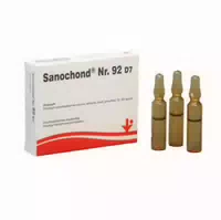 Sanochond Nr 92 D 7 Ampullen 5x2 Ml Ampullen