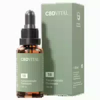 Cbd Vital Bio Cbd 18% Naturextrakt Premium Hanftropfen 10 ml