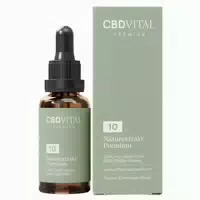 Cbd Vital Bio Cbd Öl 10% Naturextrakt Premium Hanf Tropfen 10 Ml