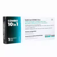 Bisaf 10in1 Test Covid 19, Influenza A B, Rsv, Adv, Hmpv, Rhv, Hpiv, Mp, Sp
