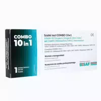 Bisaf 10in1 Test Covid 19, Influenza A B, Rsv, Adv, Hmpv, Rhv, Hpiv, Mp, Sp 3 st