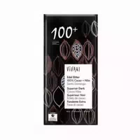 Edelbitterschokolade mit 100% Kakao & Kakao Nibs