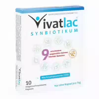 Vivatlac Synbiotikum 10 st Kapseln Magensaftresistent
