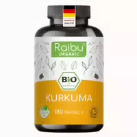 Bio Kurkuma Hochdosiert Raibu 180 St