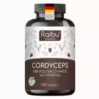 Cordyceps Kapseln Hochdosiert Raibu 200 St