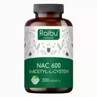 Nac Kapseln 600 Mg Pro Kapsel, Hochdosiert Raibu 200 St