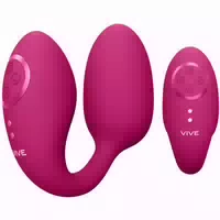 Vive Vive Aika Double Action Impulswellen Und Vibrierendes Liebesei Rosa