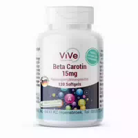 Vive Supplements | Beta Carotin 15mg