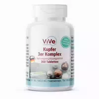 Vive Supplements | Kupfer 3er Komplex