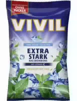 Vivil Halsbonbons Extra Stark ohne Zucker