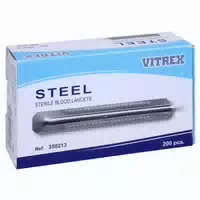Blutlanzetten Metall Einfach 200 St