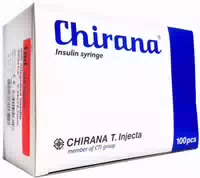 Chirana Insulin Spr 1 ml U40 m Kan 29 g 0,33 X 12 mm 100 Stück