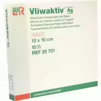 Vliwaktiv Ag 10x10cm Aktivko