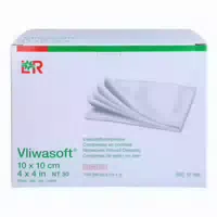 Lohmann & Rauscher Vliwasoft 10 X 10 Cm, Steril, 4 Lagig