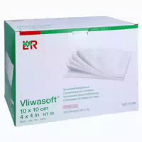 Vliwasoft Vlieskompressen Steril 10x10 cm 6l 50x2 st