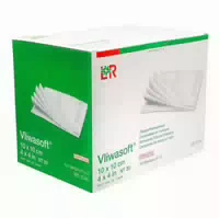 Vliwasoft Vlieskompressen 10x10cm 4 Lagig Steril
