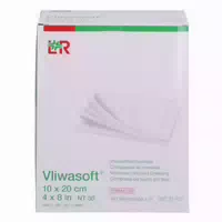 Vliwasoft Vlieskompressen 10x20 Cm Steril 6l 50x2 St Kompressen