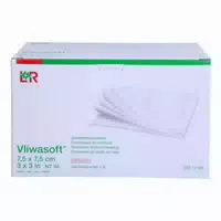 Vliwasoft Vlieskompressen 7,5x7,5 cm Steril 6l