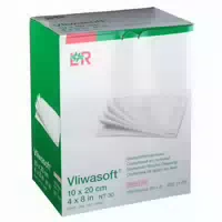 Vliwasoft Vliesstoffkompressen 10 Cm X 20 Cm 6lagig Steril