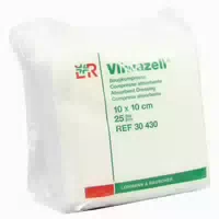 Vliwazell Kompressen 10 X 10 cm Unsteril