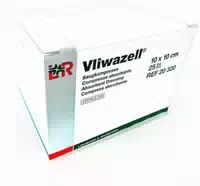 Vliwazell Saugkompressen Unsteril 10x20 100 st