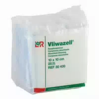 Vliwazell Saugkompressen 10x10 Cm Unsteril