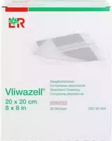 Vliwazell Saugkompressen Steril 20x20 cm 30 st