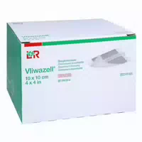 Vliwazell Saugkompressen 10x10 Cm Steril