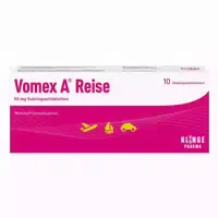 Vomex A Reise 50 mg Sublingualtabletten