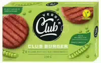 Vossko Club Burger Vegane Patties auf Erbsenbasis