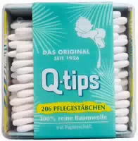 Pelz Q Tips Pflegestäbchen mit Papierschaft Nachfüllpack