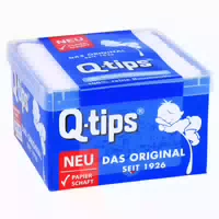 Q Tips Pflegestäbchen Mit Papierschaft