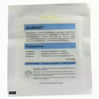 Aluderm Kompressen 20x20 cm 1 st Kompressen