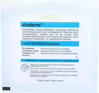 Aluderm Lochkompressen 8x9 cm Ch 32 1 Stück